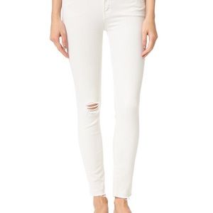 Mother Denim ivory colored Jeans